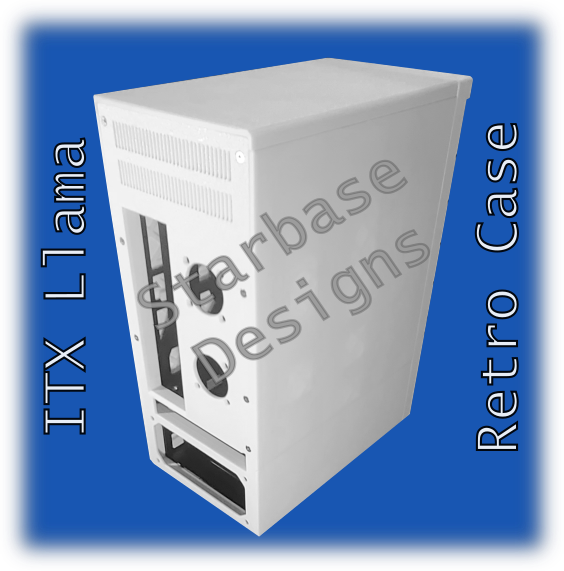 ITX-Llama Retro PC Case - Gateway PS 90 Style