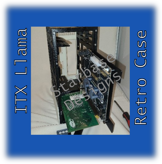 ITX-Llama Retro PC Case - Gateway PS 90 Style