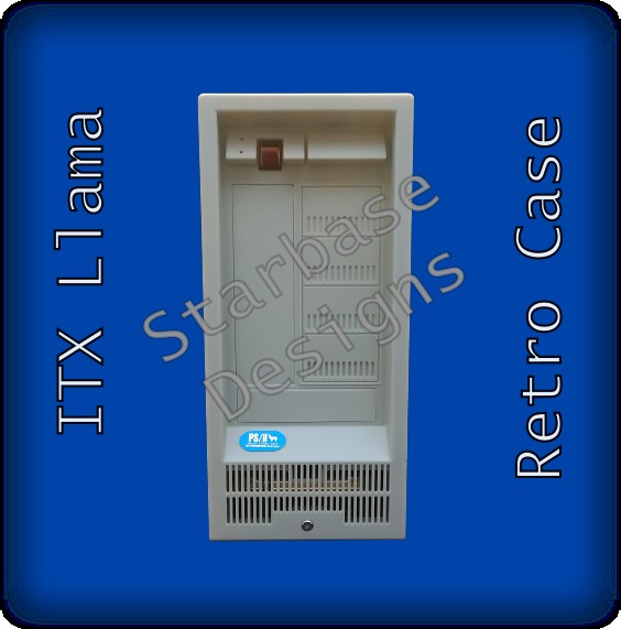 ITX-Llama Retro PC Case - PS/II Style